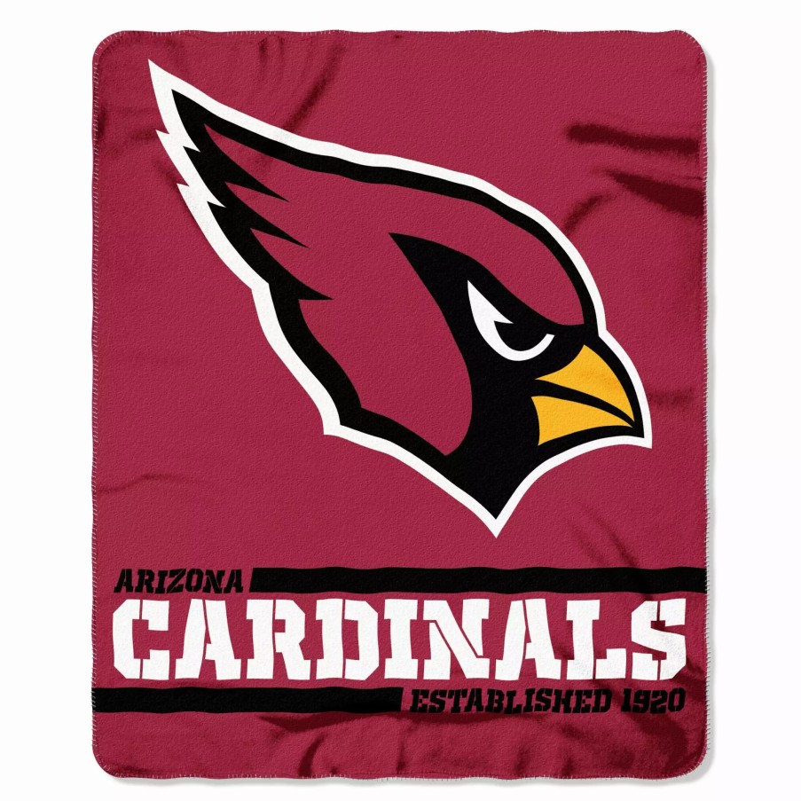 Blankets * | The Northwest Company Arizona Cardinals Fleece Throw