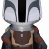 Inflatables * | Gemmy 3.5 Ft Tall Airblown Halloween The Mandalorian Star Wars