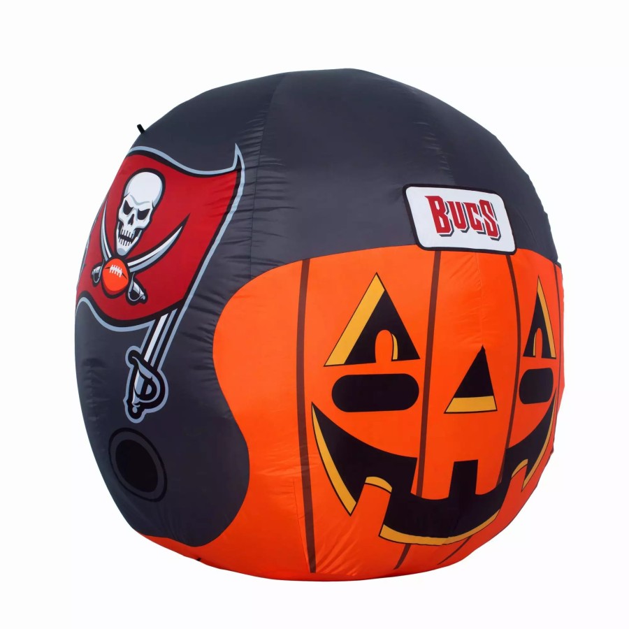 Inflatables * | Tampa Bay Buccaneers Inflatable Jack-O' Helmet