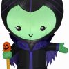 Inflatables * | Gemmy Airblown Inflatable Maleficent, 3.5 Ft Tall, Black