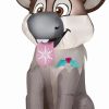 Inflatables * | Gemmy Christmas Airblown Inflatable Inflatable Baby Sven, 3.5 Ft Tall, Grey