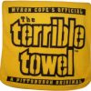 Blankets * | Nfl Terrible Towel The Fleece Throw Blanket 50 X 60 , Yellow