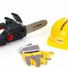 Toys * | Theo Klein Bosch Chain Saw With Helmet & Gloves