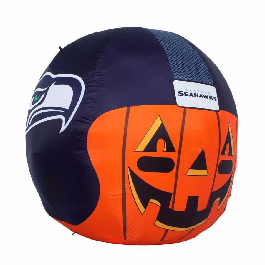 Inflatables * | Seattle Seahawks Inflatable Jack-O' Helmet