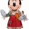 Inflatables * | Gemmy 3.5 Airblown Disney Inflatable Minnie Holding Cornucopia