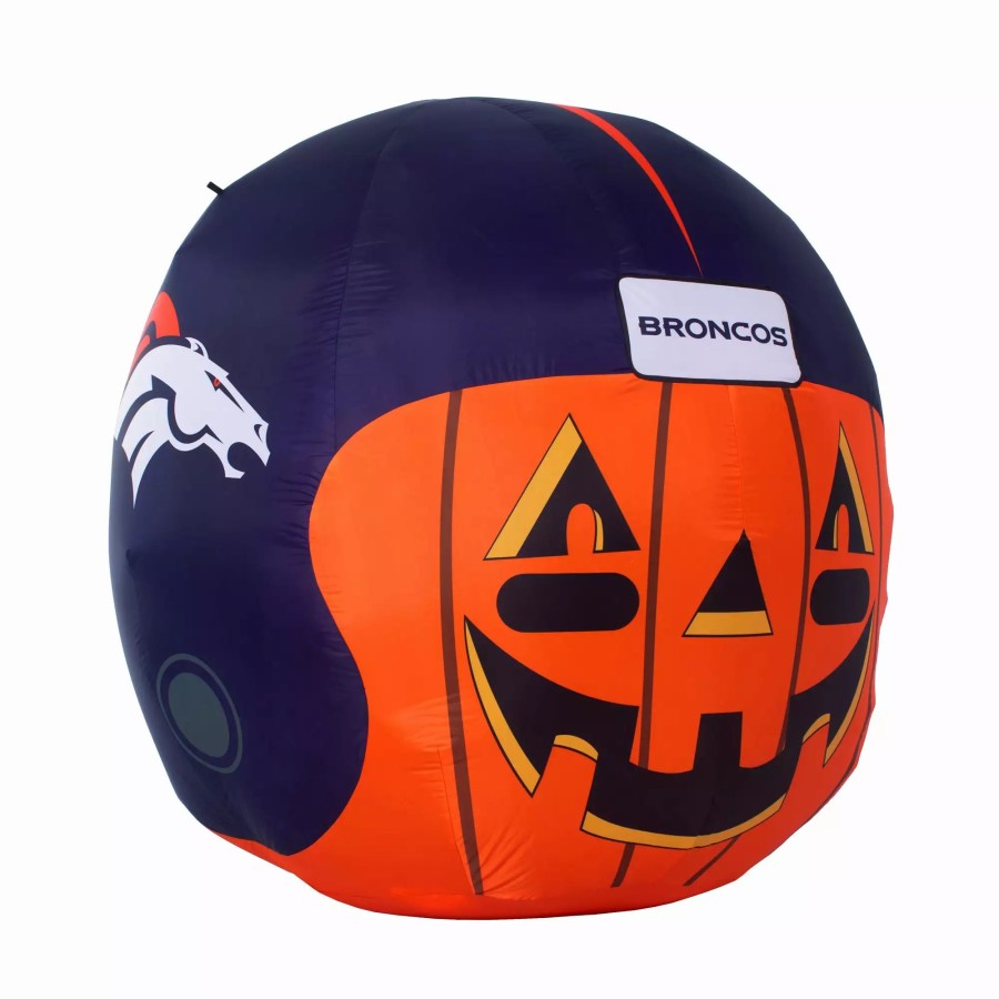 Inflatables * | Denver Broncos Inflatable Jack-O' Helmet