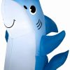 Inflatables * | Gemmy 3.5 Airblown Inflatable Shark W/Witch Hat