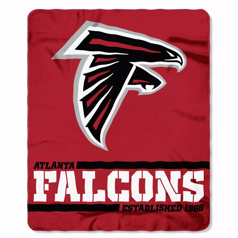 Blankets * | The Northwest Company Atlanta Falcons Fleece Throw