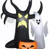 Inflatables * | Gemmy Airblown Inflatable Haunted Tree With Candy Bowl, 5 Ft Tall, Multicolored