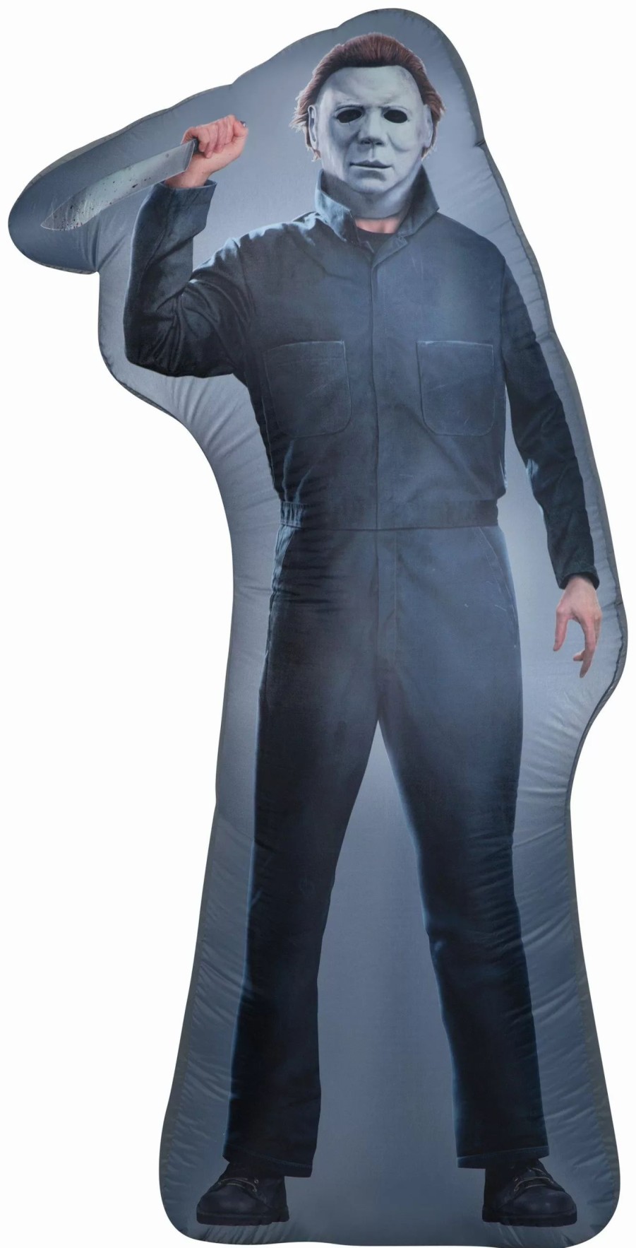 Inflatables * | Gemmy Photorealistic Airblown Michael Myers S Lg Universal, 6 Ft Tall, Black