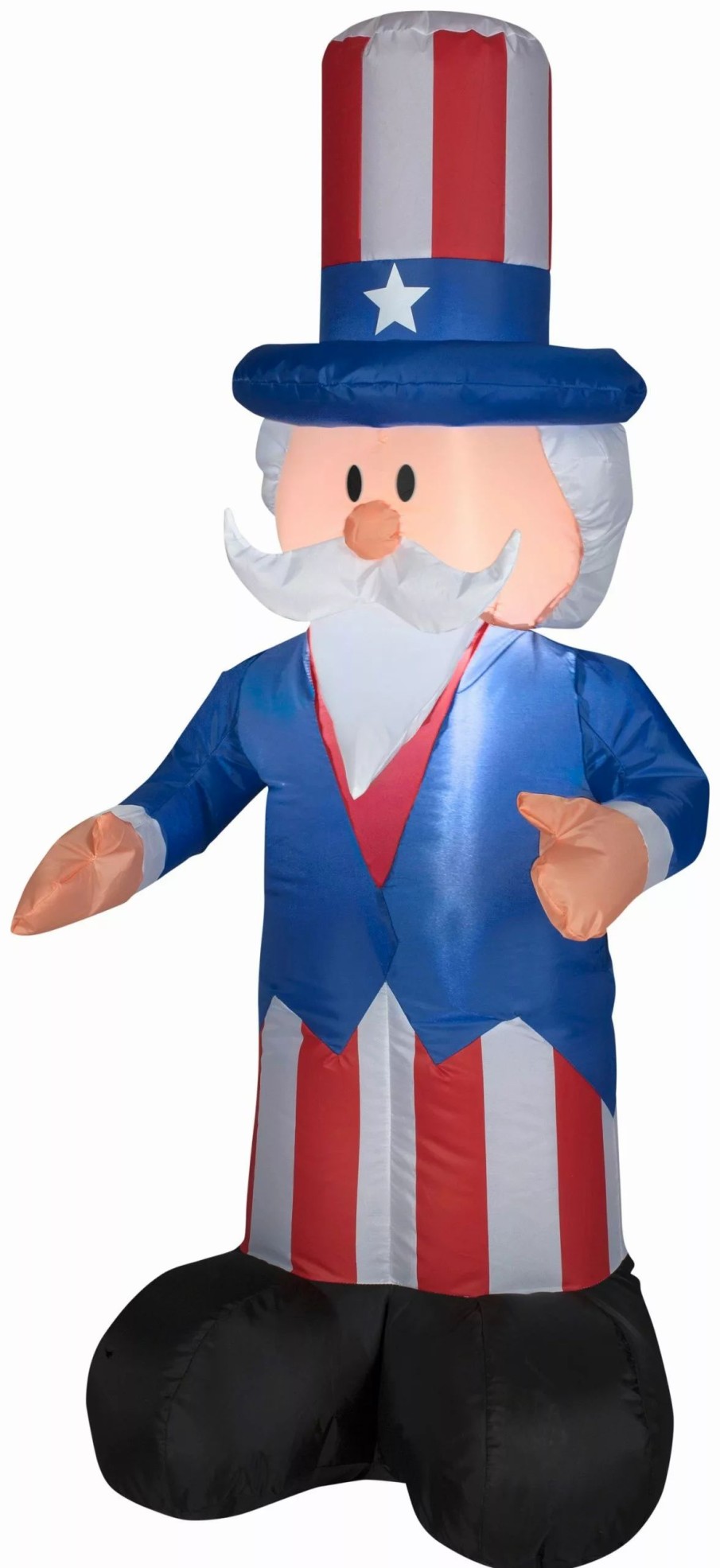 Inflatables * | 4 Outdoor Uncle Sam Spring Inflatable