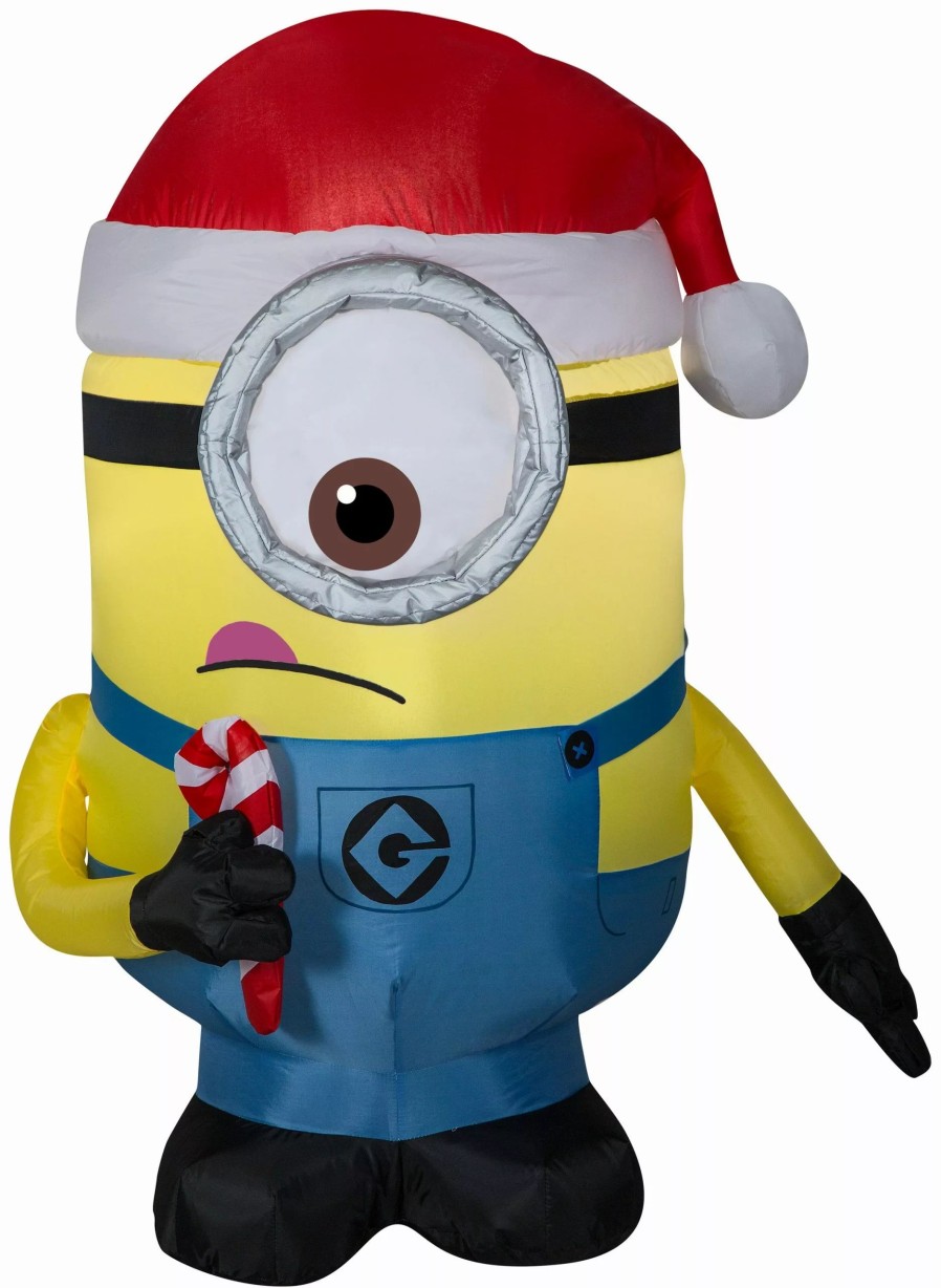 Inflatables * | 3.5 Airblown Carl W/ Tongue Sticking Out Universal Christmas Inflatable