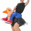 Inflatables * | Adult Inflatable Ollie Ostrich Halloween Costume