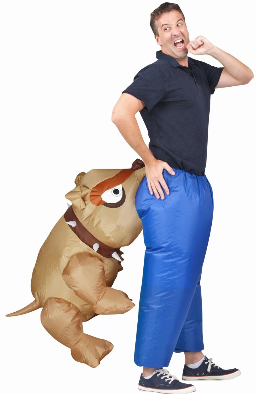 Inflatables * | Illusion Inflatable Man-Eating Bull Dog Halloween Costume