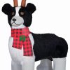 Inflatables * | Gemmy Christmas Airblown Inflatable Mixed Media Border Collie Dog, 2.5 Ft Tall, White