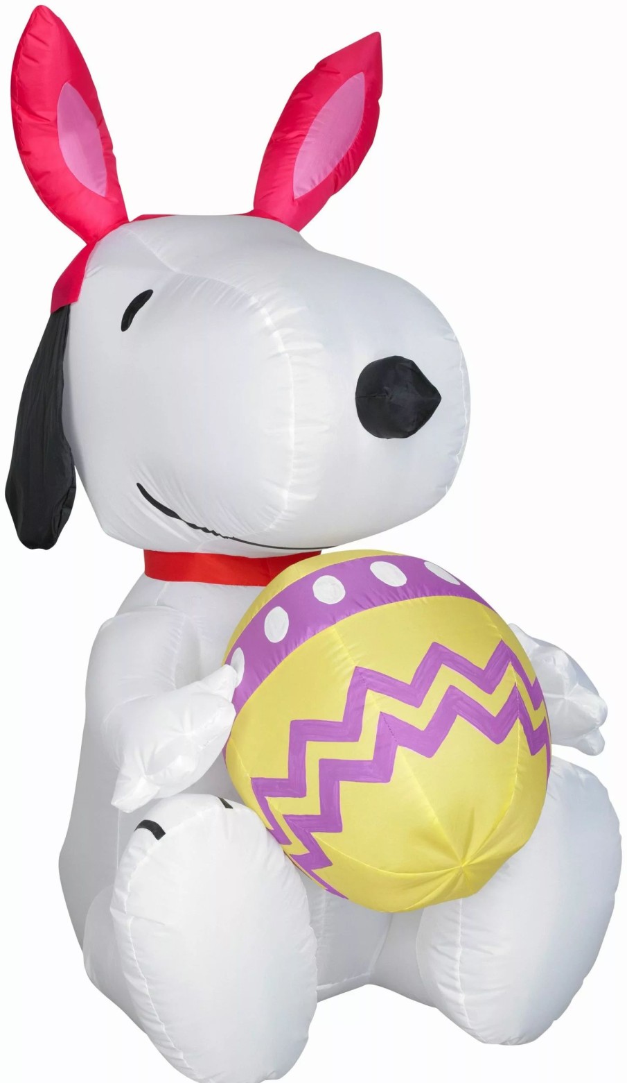 Inflatables * | Gemmy Airblown Inflatable Snoopy With Bunny Ears And Decorated Egg, 3.5 Ft Tall