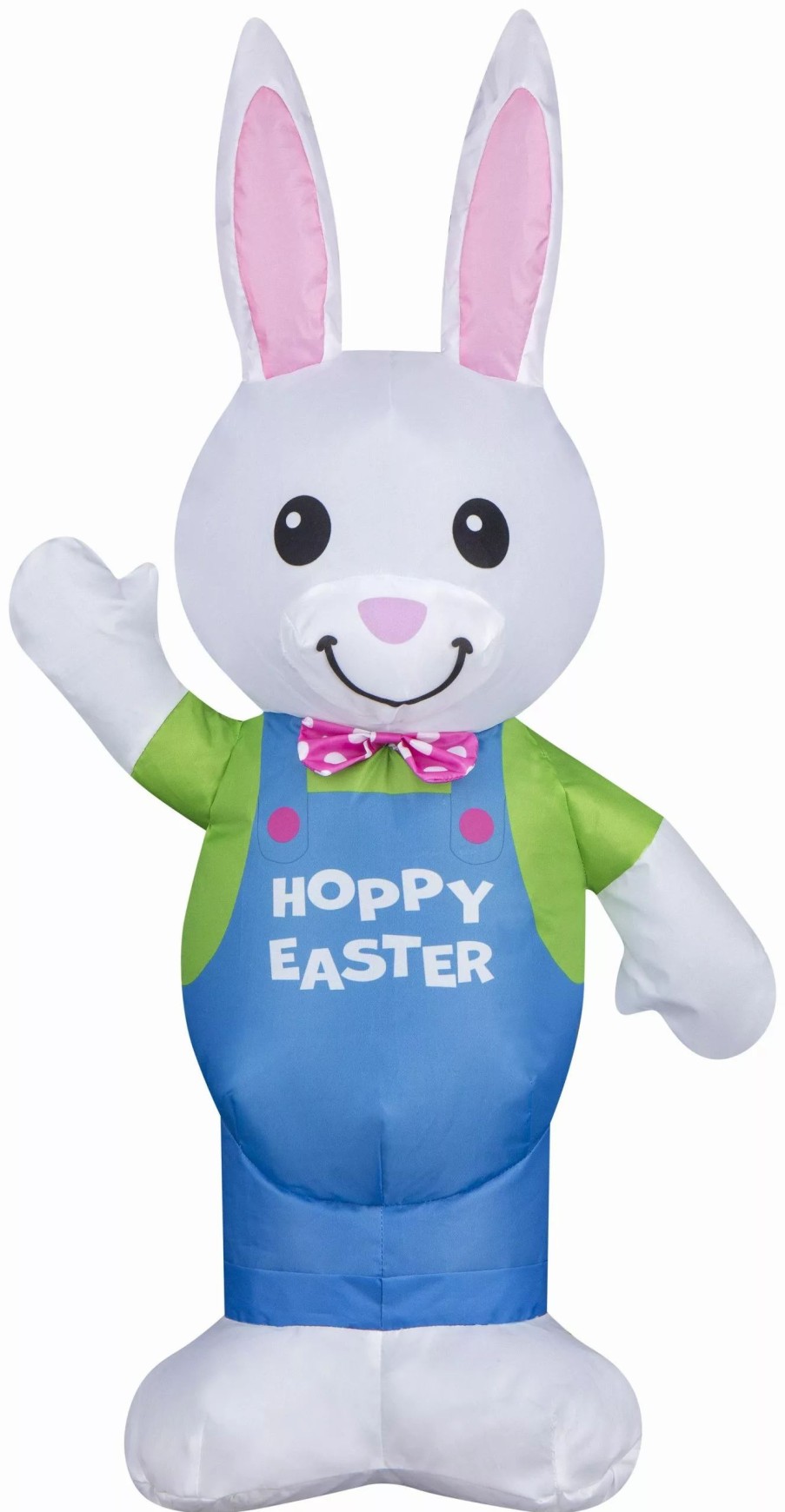 Inflatables * | Gemmy Airdorable Airblown Easter Bunny, Multicolored