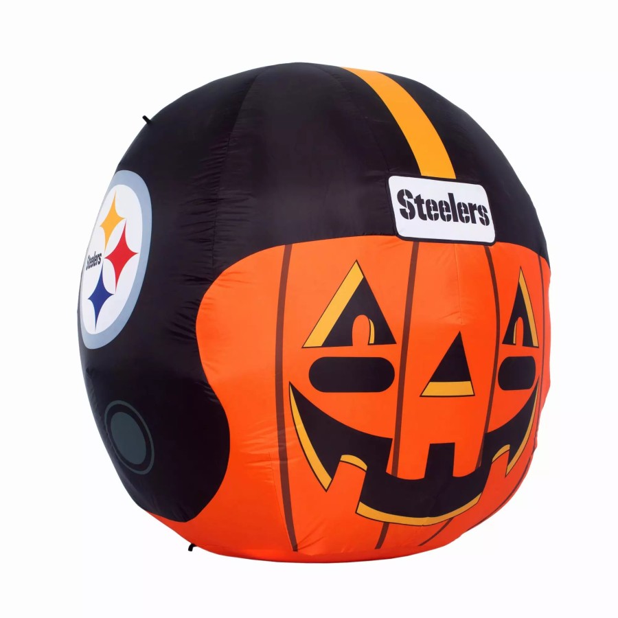 Inflatables * | Pittsburgh Steelers Inflatable Jack-O' Helmet