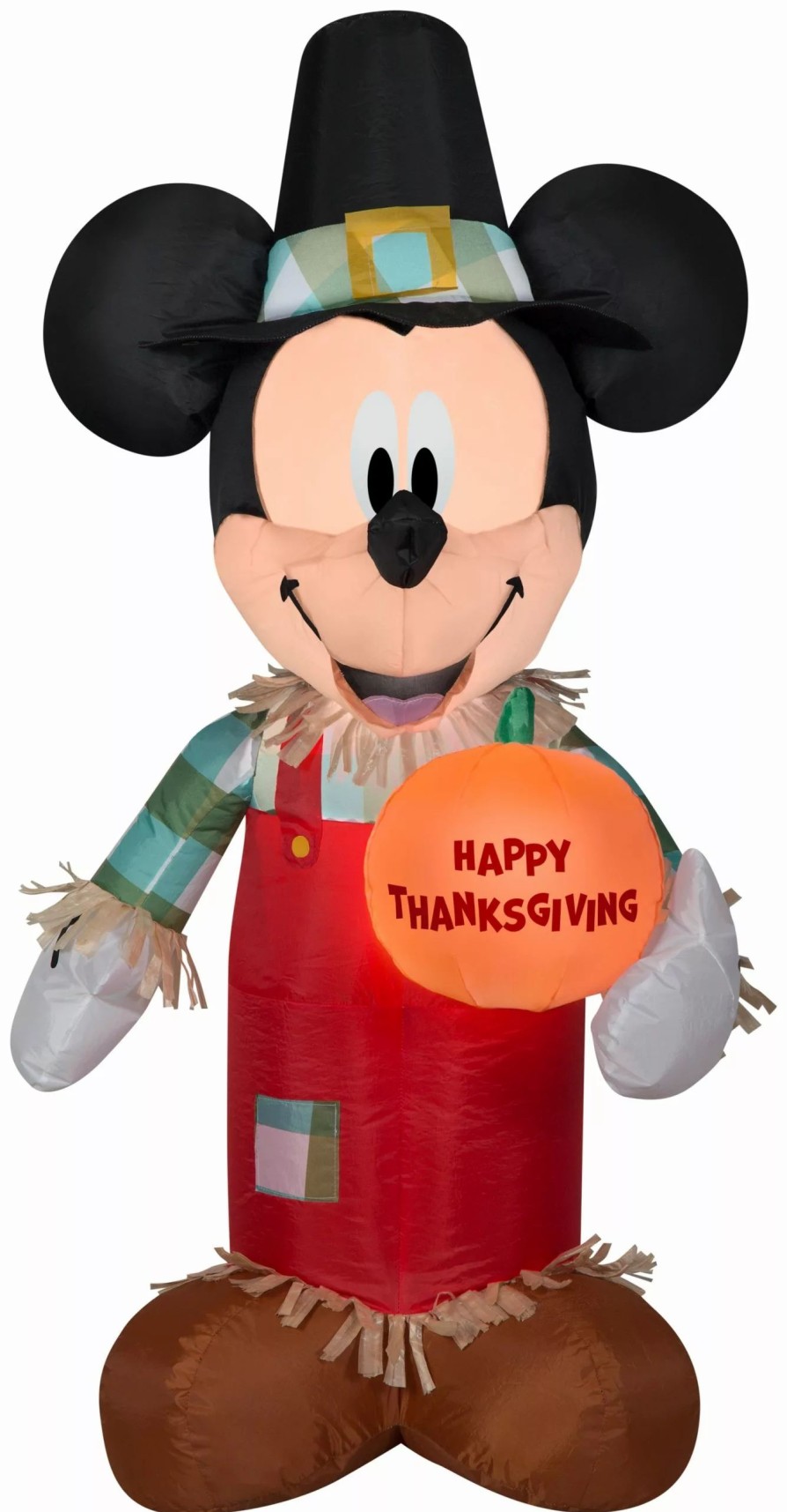 Inflatables * | Gemmy 3.5 Airblown Inflatable Mickey Holding Pumpkin Disney