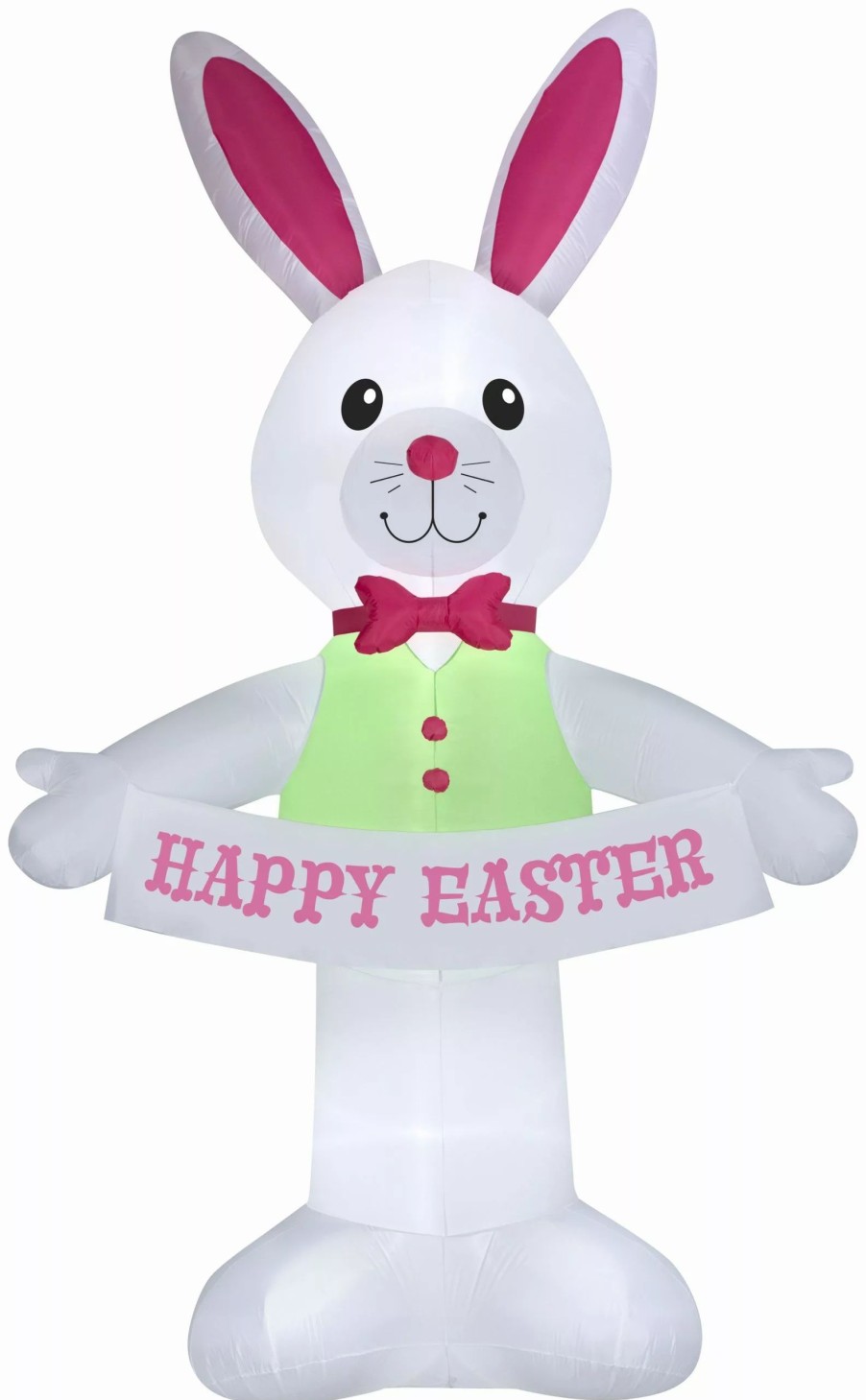 Inflatables * | Gemmy 12.5 Ft Airblown Easter Bunny Giant, White