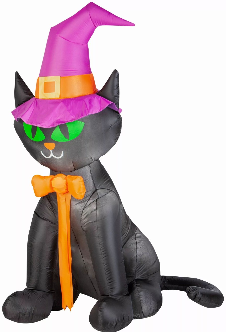 Inflatables * | Gemmy 6.5 Ft Tall Airblown Black Cat W/Hat Opp