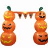 Inflatables * | A Holiday Company 8Ft Inflatable Pumpkin Banner Archway, 8 Ft Tall, Multi