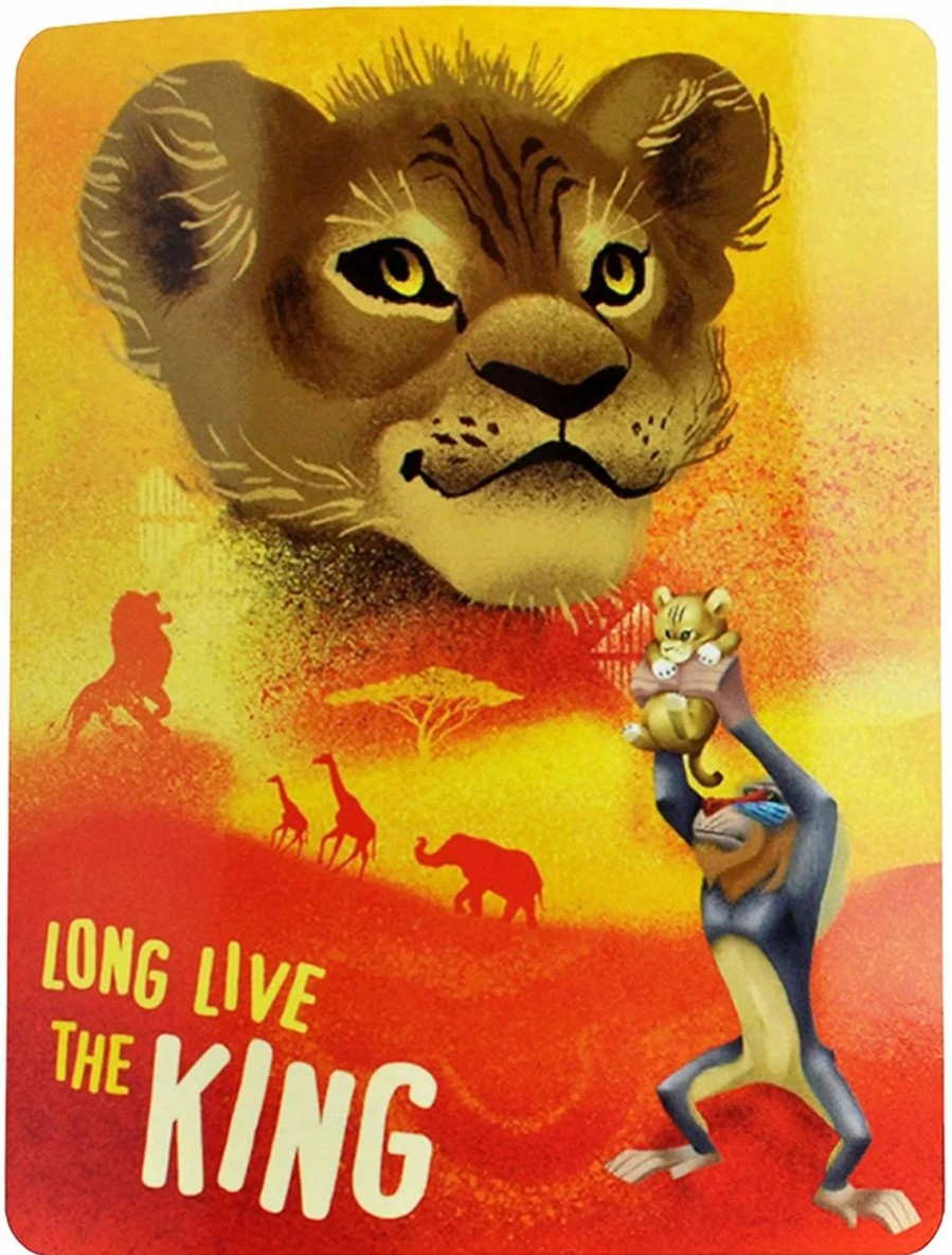 Blankets * | The Northwest Company Lion King Future King, Orange