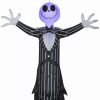 Inflatables * | Gemmy Airblown Hanging Jack Skellington W/Blinking Lights Disney, 4 Ft Tall, Multi