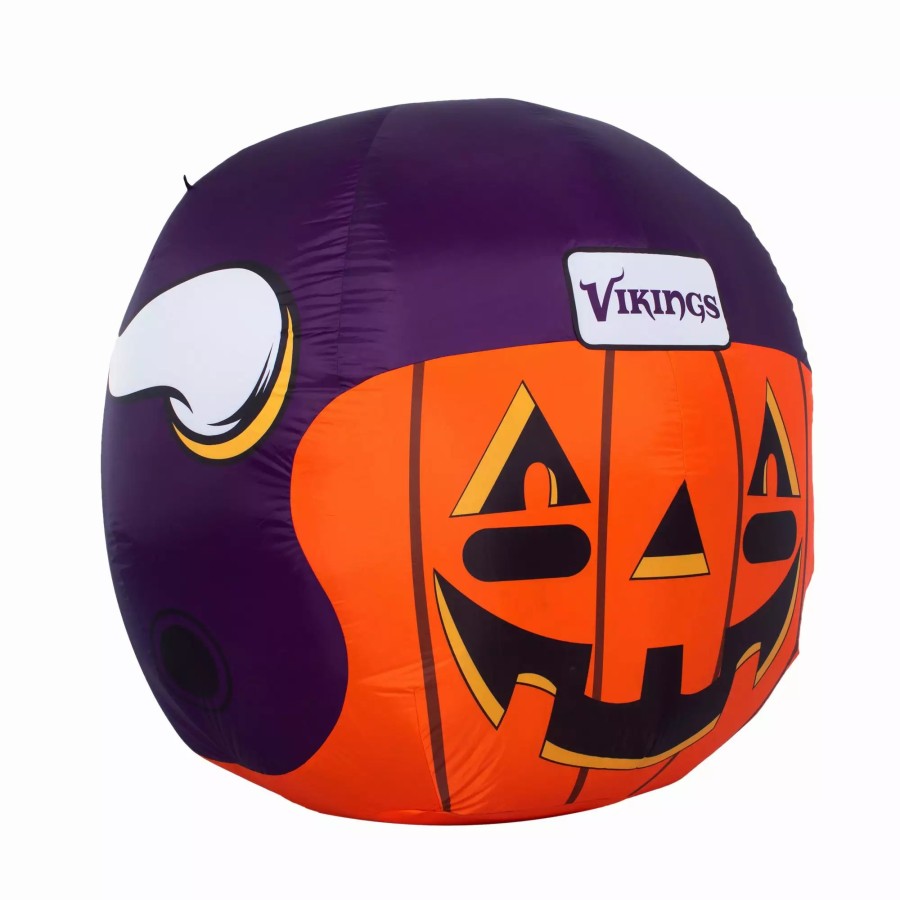 Inflatables * | Minnesota Vikings Inflatable Jack-O' Helmet