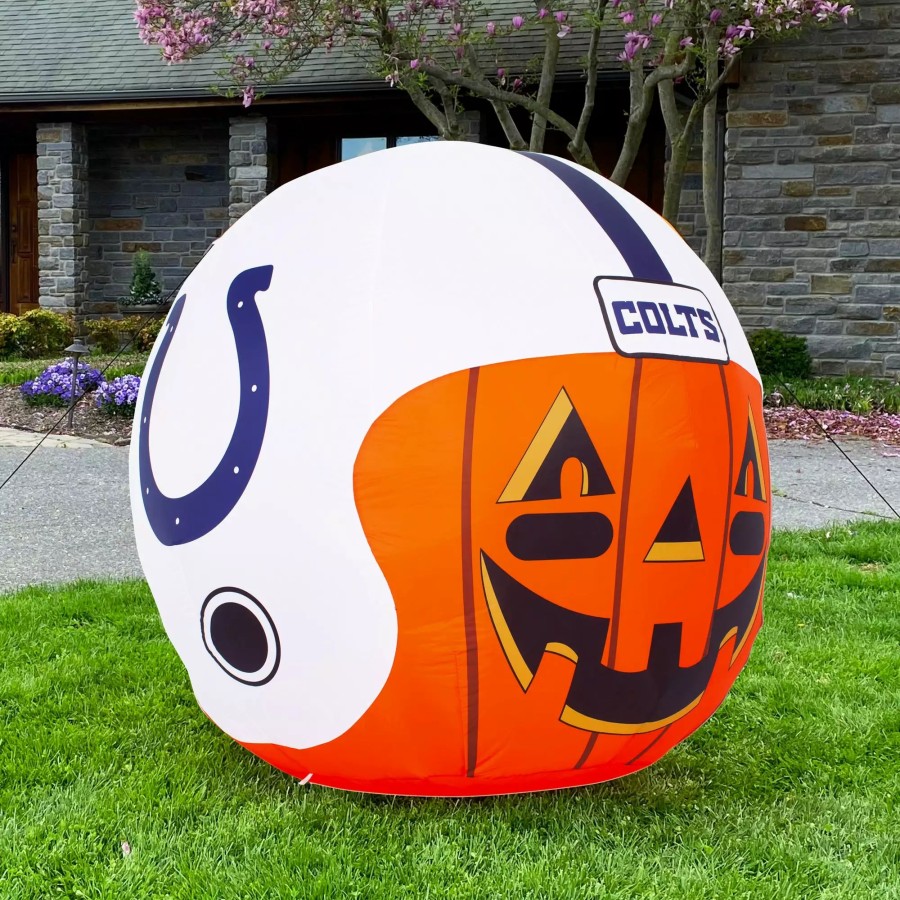 Inflatables * | Indianapolis Colts Inflatable Jack-O' Helmet