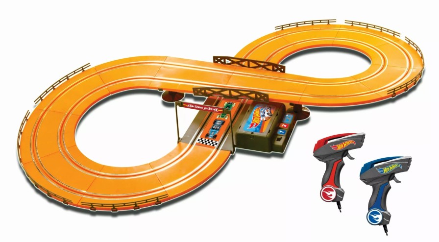 Toys * | 1:43 Hot Wheels Slot Track Set 9.3 Ft (Battery Operated)