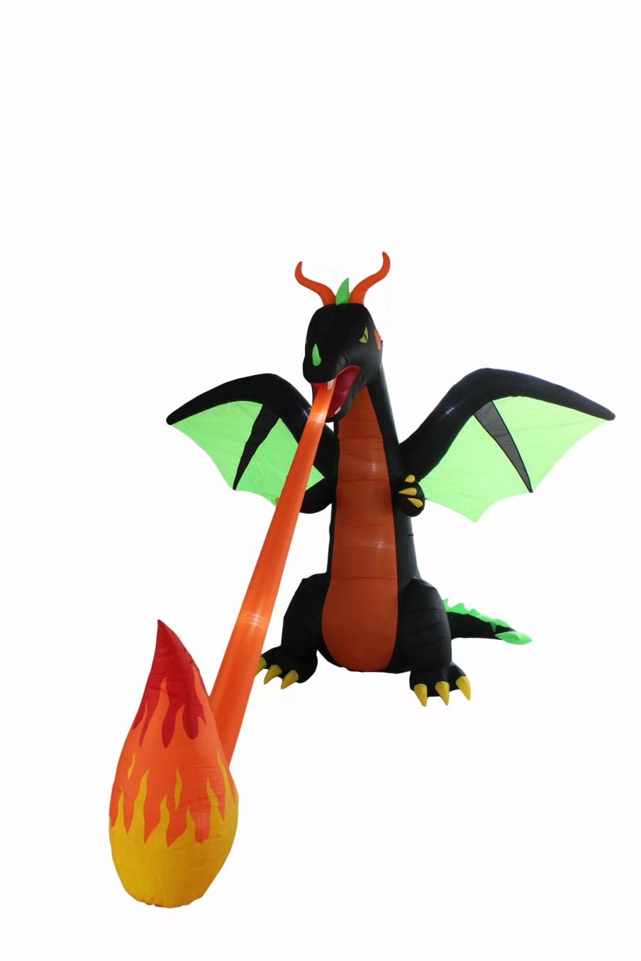 Inflatables * | A Holiday Company 8Ft Inflatable Fire Breathing Dragon, 8 Ft Tall, Multi