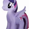 Inflatables * | Gemmy Christmas Airblown Inflatable Inflatable Twilight Sparkle With Santa Hat, 3.5 Ft Tall, Purple