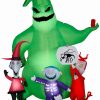 Inflatables * | Gemmy Airblown Oogie W/Creatures Scene Disney , 7 Ft Tall, Multi