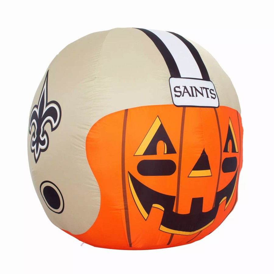 Inflatables * | New Orleans Saints Inflatable Jack-O' Helmet