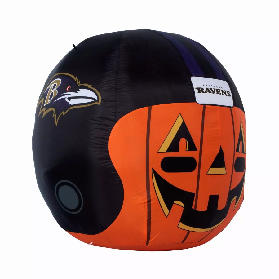 Inflatables * | Baltimore Ravens Inflatable Jack-O' Helmet