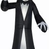 Inflatables * | Gemmy Animated Airblown Inflatable Reaper, 9.5 Ft Tall, Black