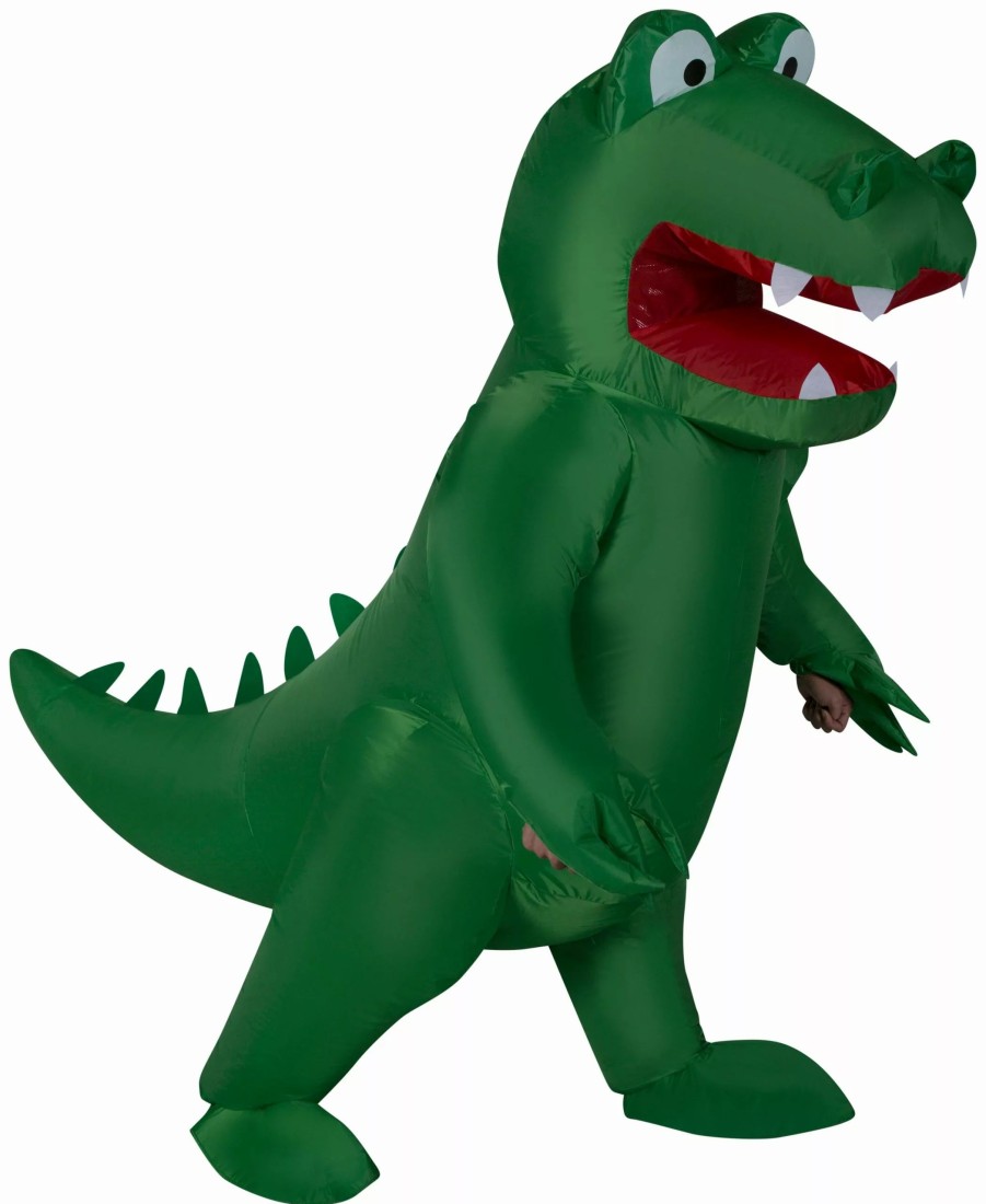 Inflatables * | Adult Inflatable Alligator Halloween Costume