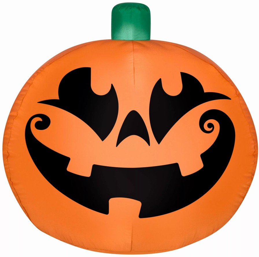 Inflatables * | Gemmy Airblown Inflatable Happy Jack O' Lantern, 2.5 Ft Tall, Orange