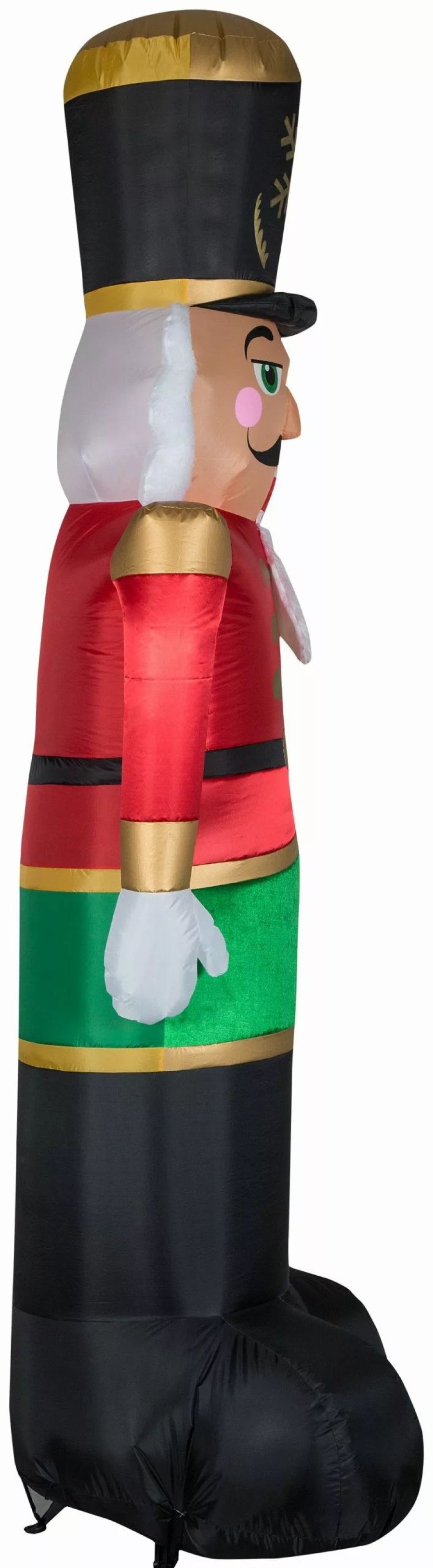 Inflatables * | Gemmy Christmas Airblown Inflatable Mixed Media Luxe Nutcracker, 8 Ft Tall, Multi