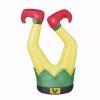 Inflatables * | 3.5 Airblown Elf Legs Christmas Inflatable