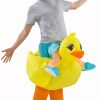 Inflatables * | Illusion Inflatable Costume Yellow Duckie Halloween Costume