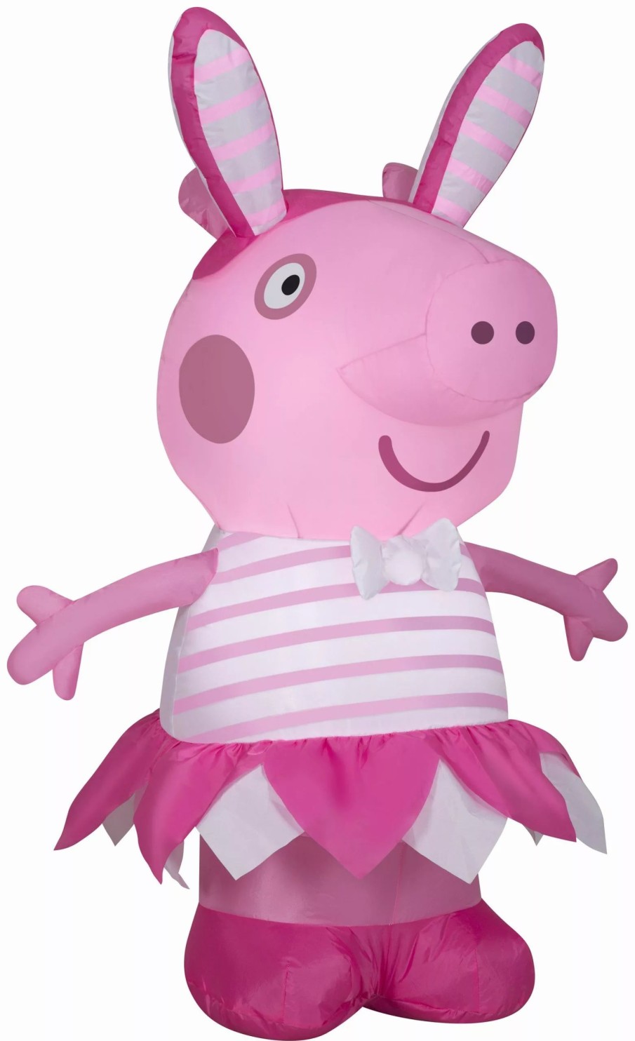 Inflatables * | Gemmy 3.5 Ft Airblown Peppa Pig In Easter Outfit Sm, Pink