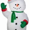 Inflatables * | Gemmy Christmas Airblown Inflatable Mixed Media Snowman, 6 Ft Tall