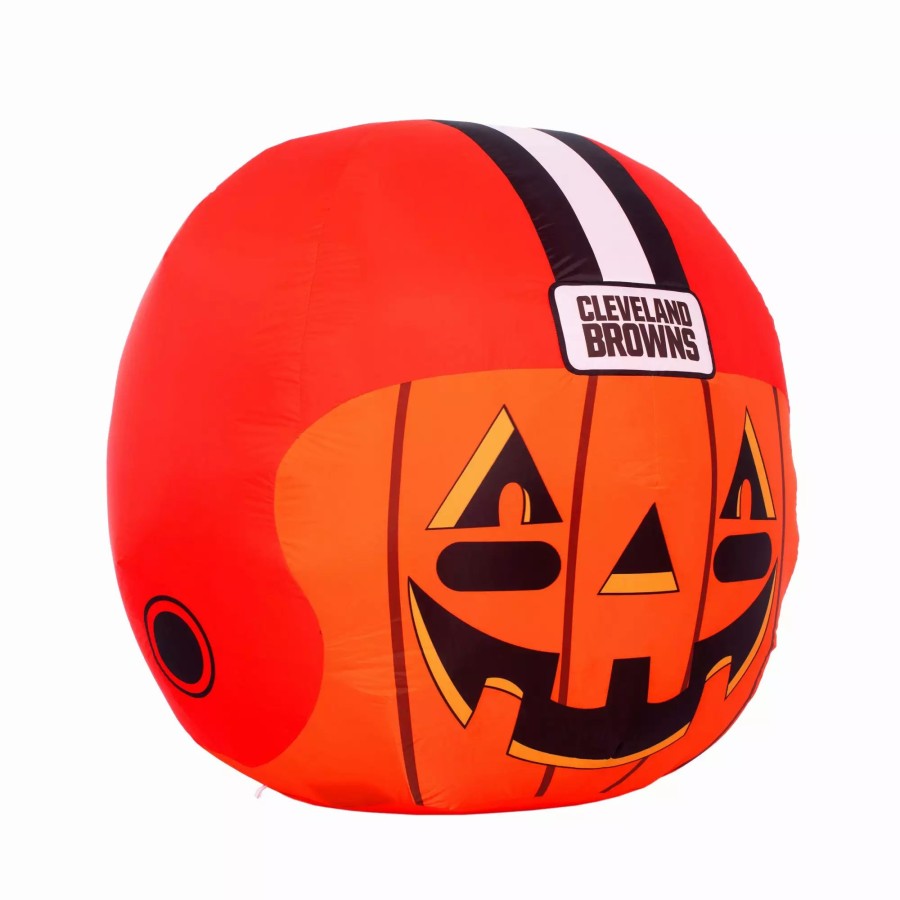 Inflatables * | Cleveland Browns Inflatable Jack-O' Helmet