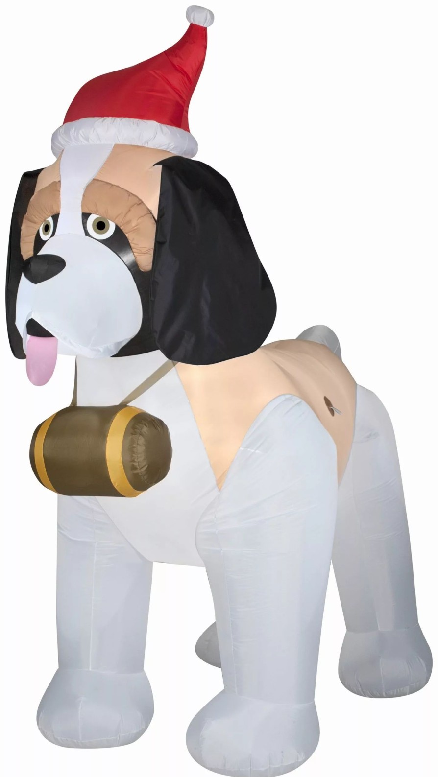 Inflatables * | Gemmy Christmas Airblown Inflatable St. Bernard Giant, 9 Ft Tall