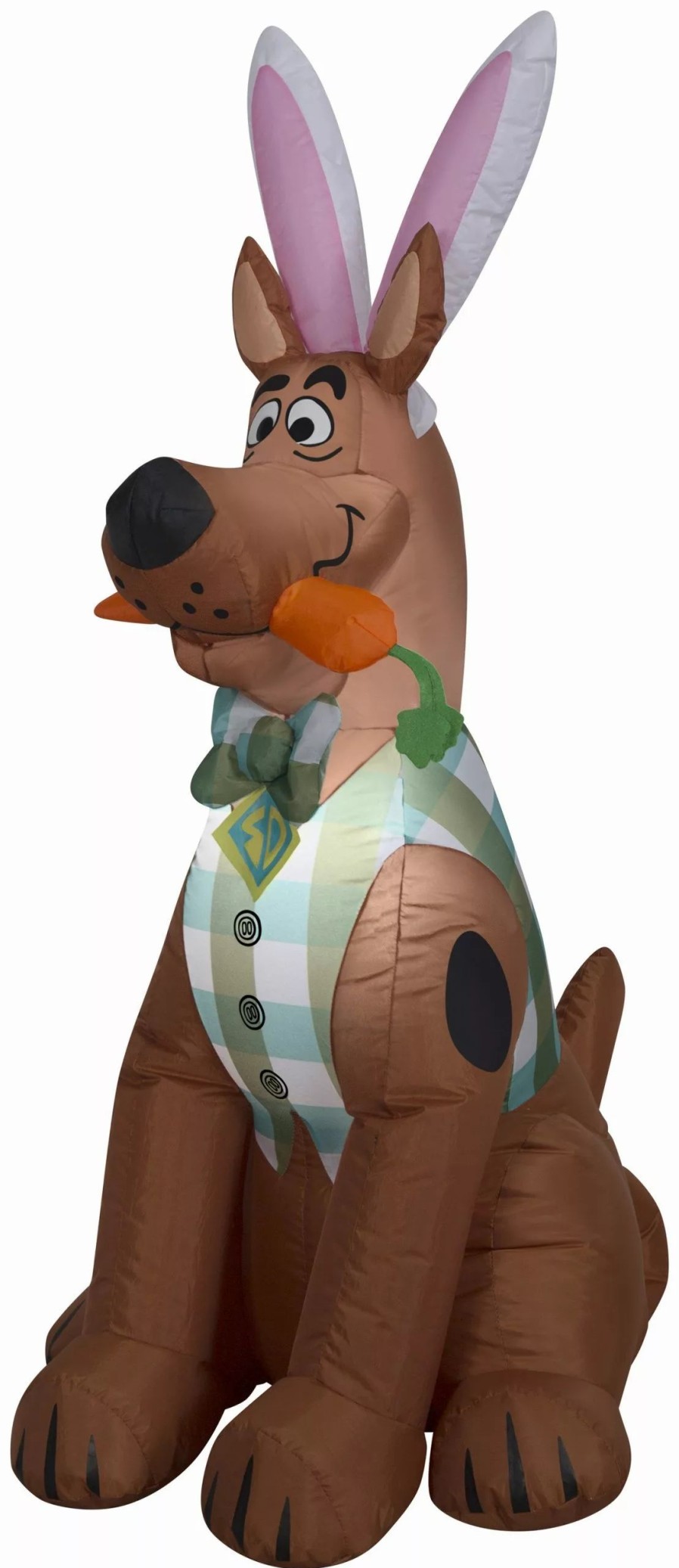 Inflatables * | Gemmy 4 Ft Airblown Scooby In Easter Outfit Sm, Brown